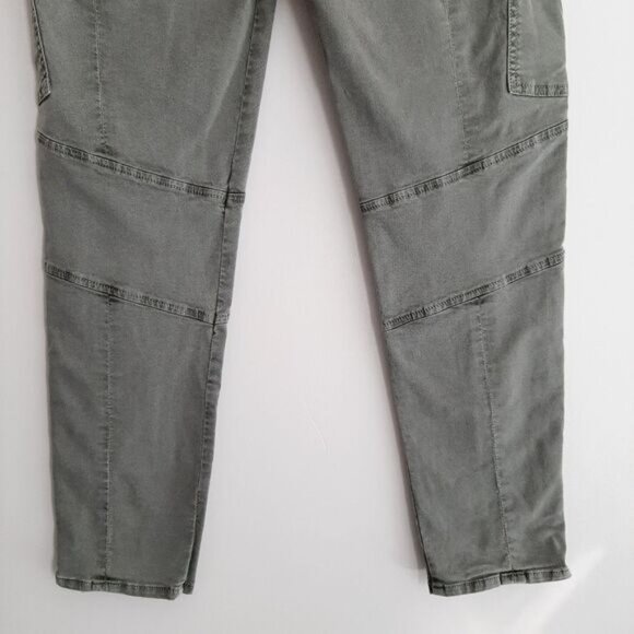 J BRAND Houlihan Vintage Olive Cargo Ankle Zip Low Rise Jeans Sz 31 - Picture 11 of 15